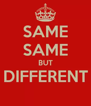 ‘Same Same but Different’- CORN VS WART