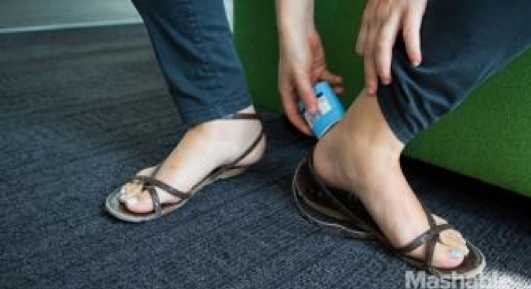 Underarm Deordorant on Feet - The Sole Clinic
