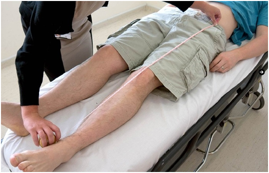 First Sports Podiatry Consultation - Leg Length Measurement - The Sole Clinic