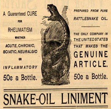 ‘Snake oil’ for Lower Back Pain? Think again. (Part 1)