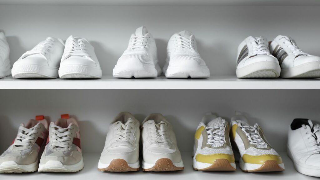 shoes and footwear on shelf Footwear Review & Recommendations