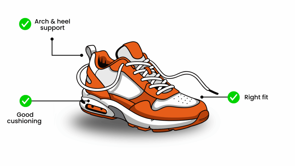 shoes best for running around Marina Bay
