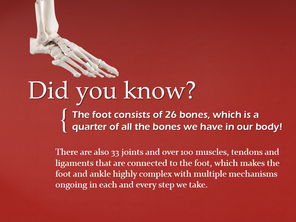 Custom Insoles - Did you know - The Sole Clinic