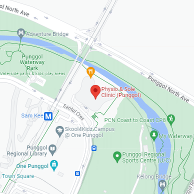map of Physio and Sole Clinic (Punggol)