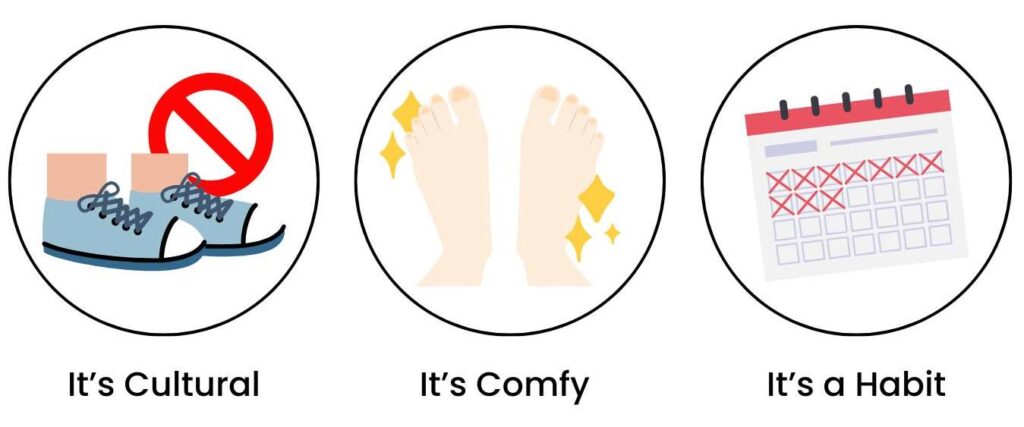 Reasons why Singaporeans go barefoot at home: cultural, comfort, habit