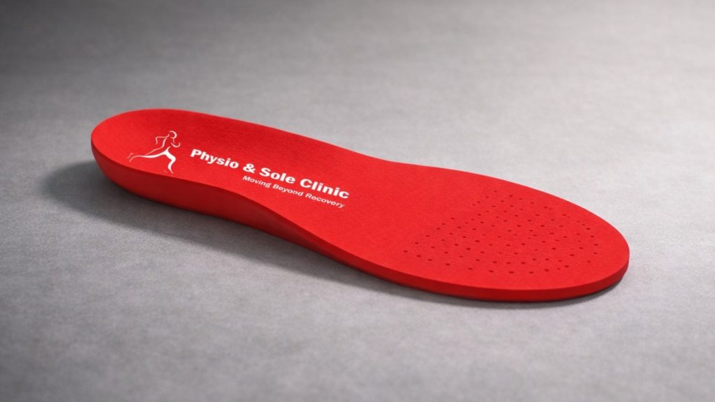 A Physio and Sole Clinic Custom Insole.
