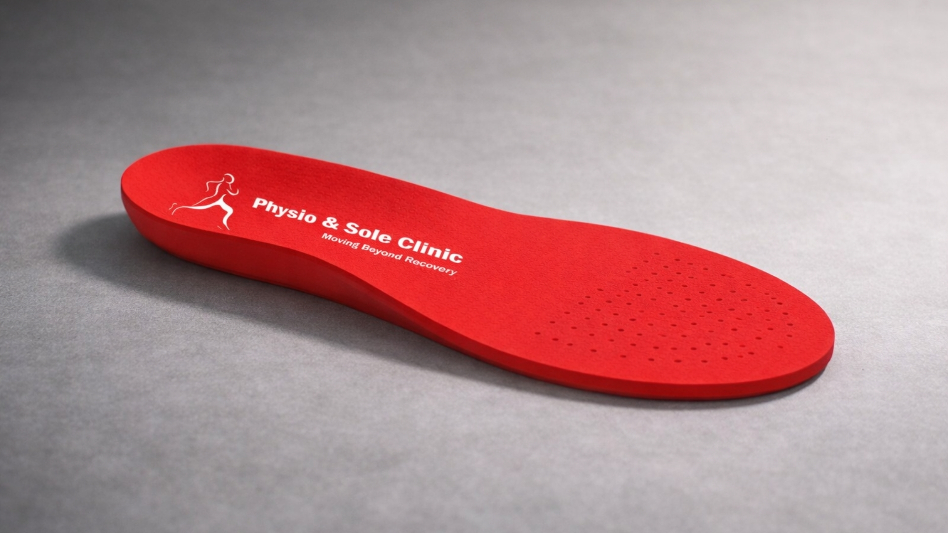 A Physio and Sole Clinic Custom Insole.